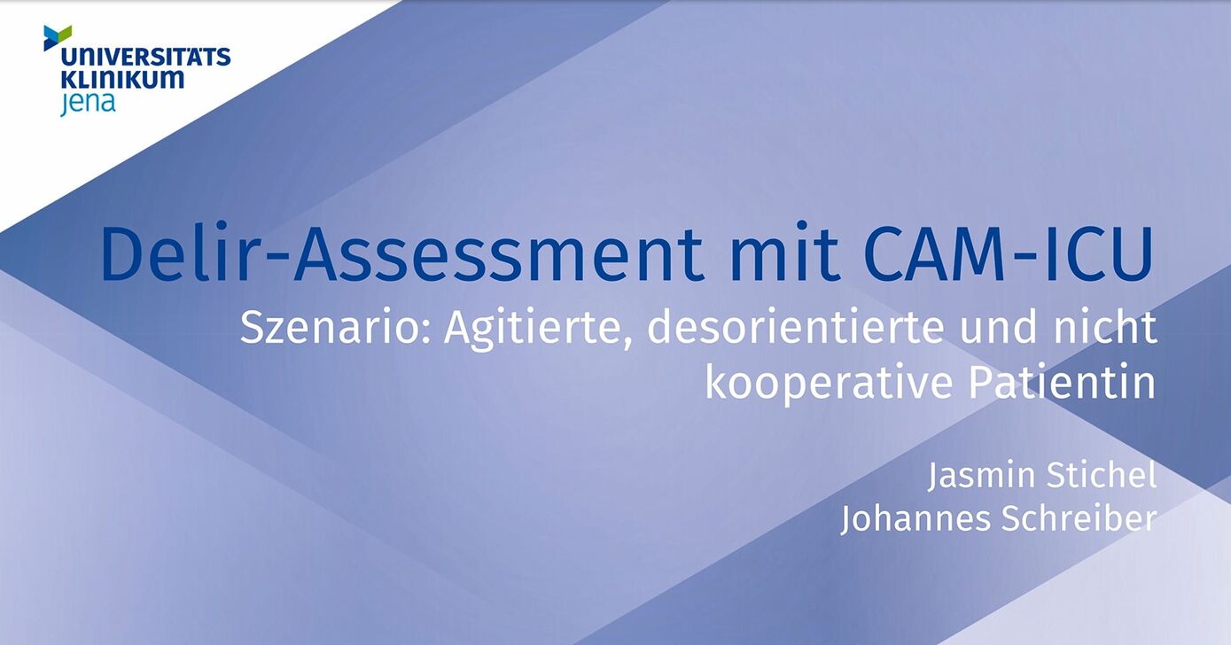 Vorgehen bei agitierten, nicht-kooperativen PatientInnen