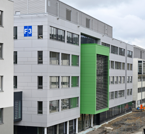 CeTraMed-Neubau im April 2021