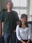 Dr. Olaf Kniemeyer and Ting Luo