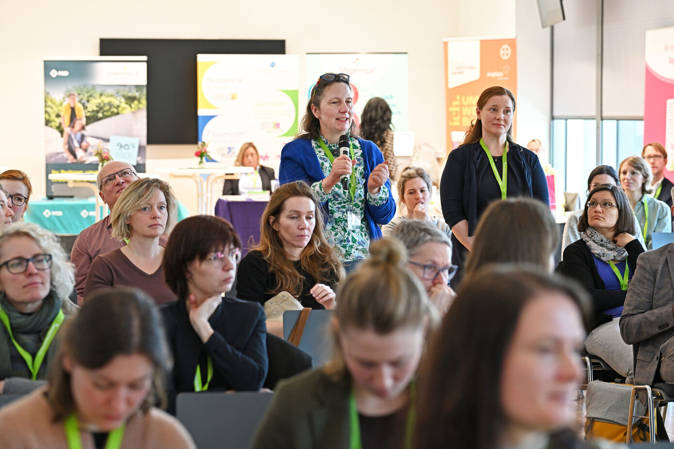 viel Gelegenheit für kollegialen Austausch im Plenum