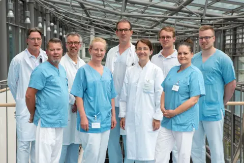 Das Team des Fazialis-Nerv-Zentrums in Jena