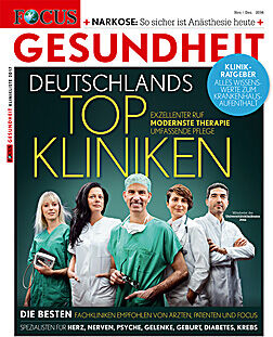 Focus Cover Klinikliste 2017 Focus Cover Klinikliste 2017