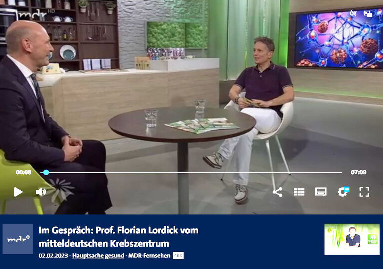 Neues onkologisches Spitzenzentrum für Mitteldeutschland.
(Quelle: mdr)
