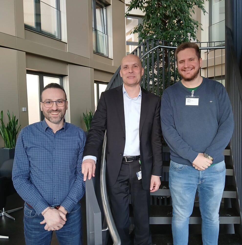 Herr Halawa, Herr Kelling, Herr Quabach