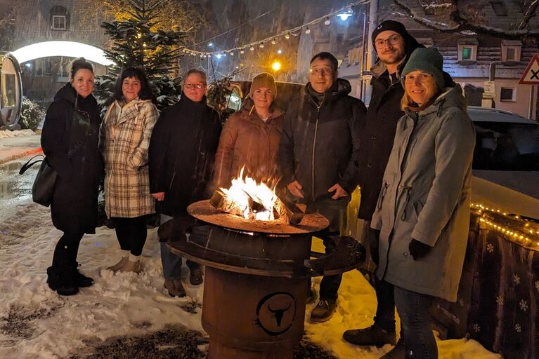 Orga-Team bei ihrer \